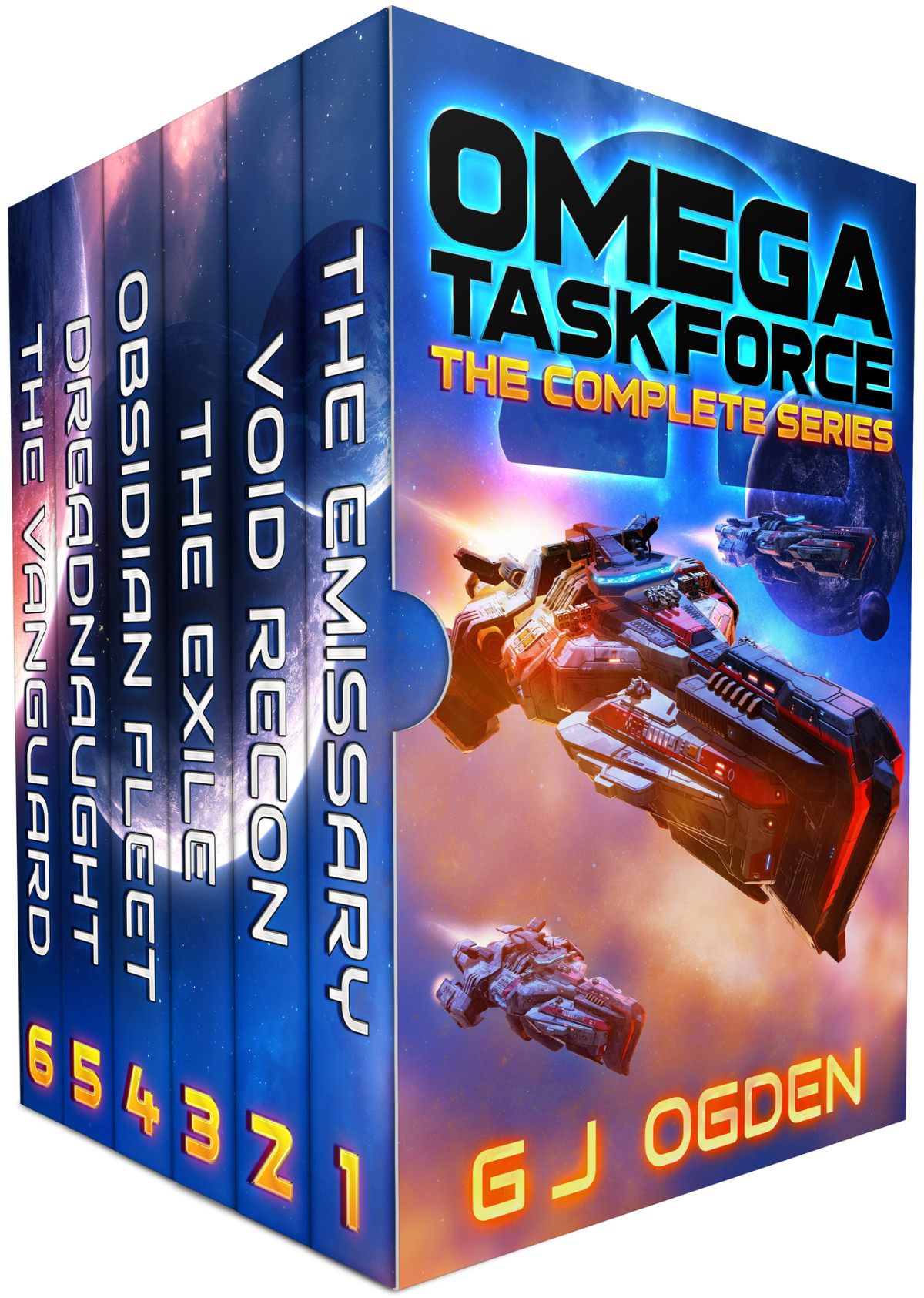 Omega Taskforce The Complete Series Box Books 16 G J Ogden