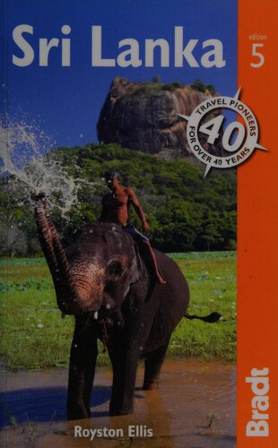 Sri Lanka The Bradt Travel Guide 5th Edition Royston Ellis