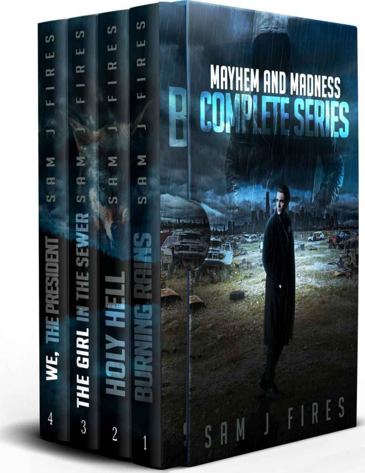 Mayhem Madness Box Set The Complete Postapocalyptic Series Books 14 Sam J Fires