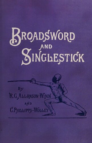 Broadsword And Singlestick Rg Allansonwinn
