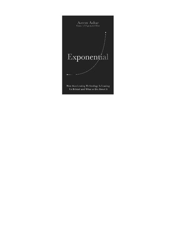 Exponential How The Next Digital Revolution Will Rewire Life On Earth Azeem Azhar