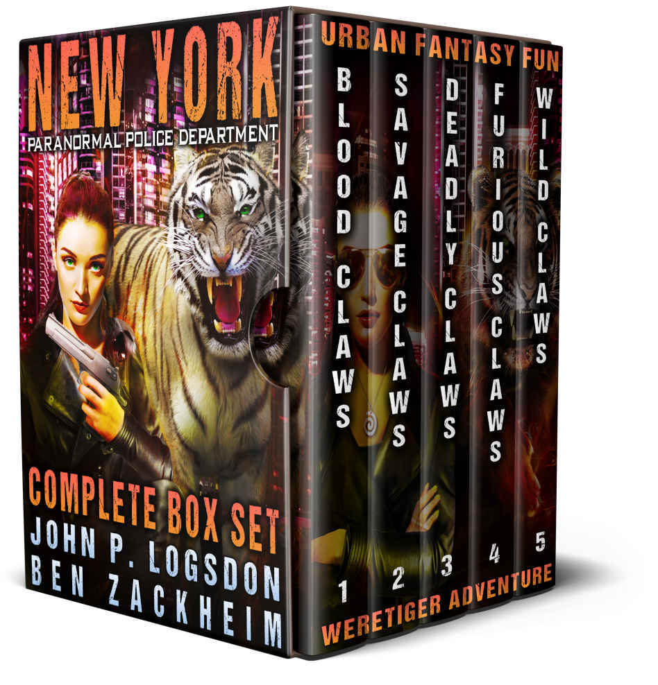 New York Paranormal Police Department Complete Box Set John P Logsdon