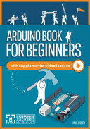 Arduino Book For Beginners Mike Cheich