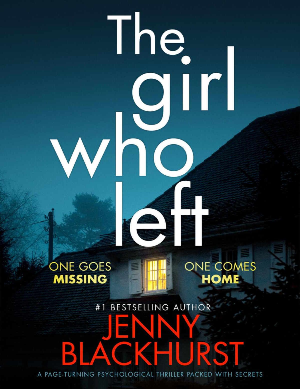 The Girl Who Left Jenny Blackhurst