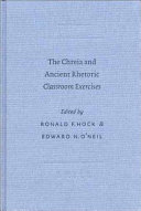 The Chreia And Ancient Rhetoric Classroom Exercises Ronald F Hock Edward N Oneil