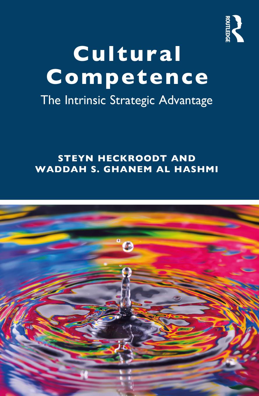 Cultural Competence The Intrinsic Strategic Advantage Steyn Heckroodt