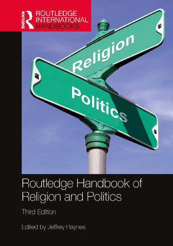 Routledge Handbook Of Religion And Politics 3rd Edition Jeffrey Haynes