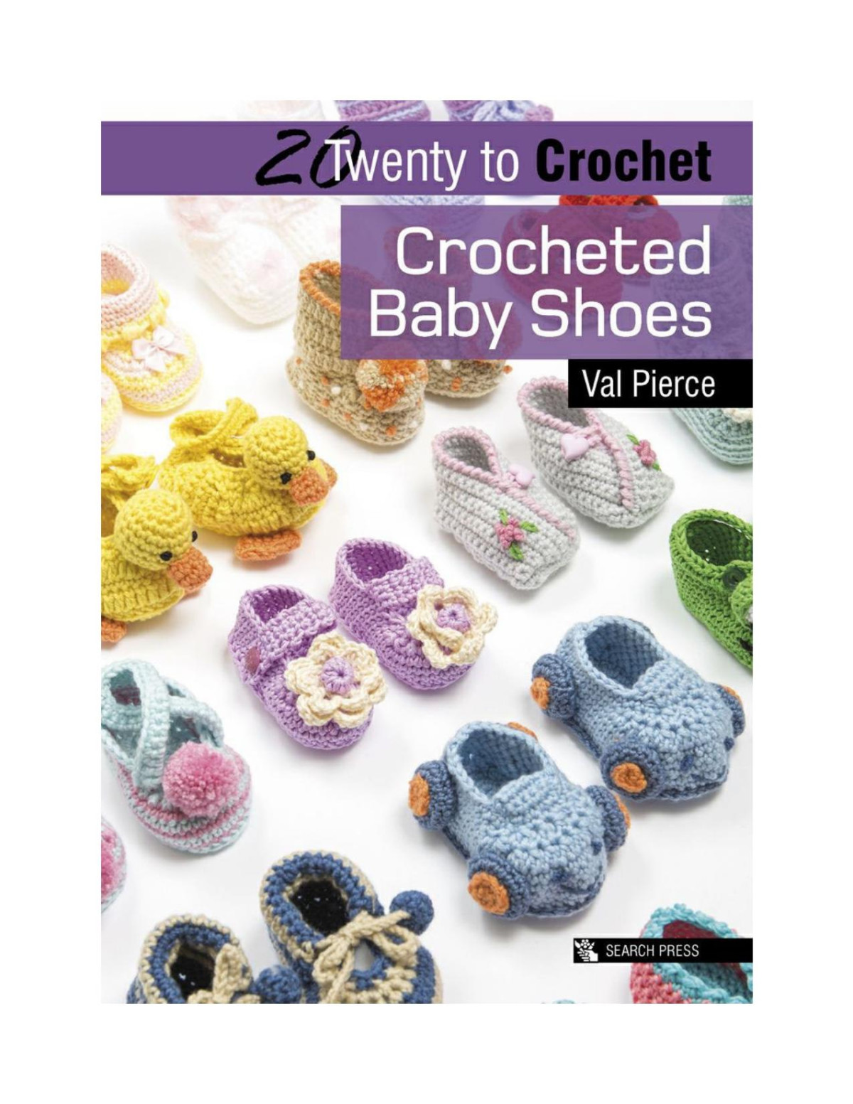 Twenty To Crochet Crocheted Baby Shoes Val Pierce