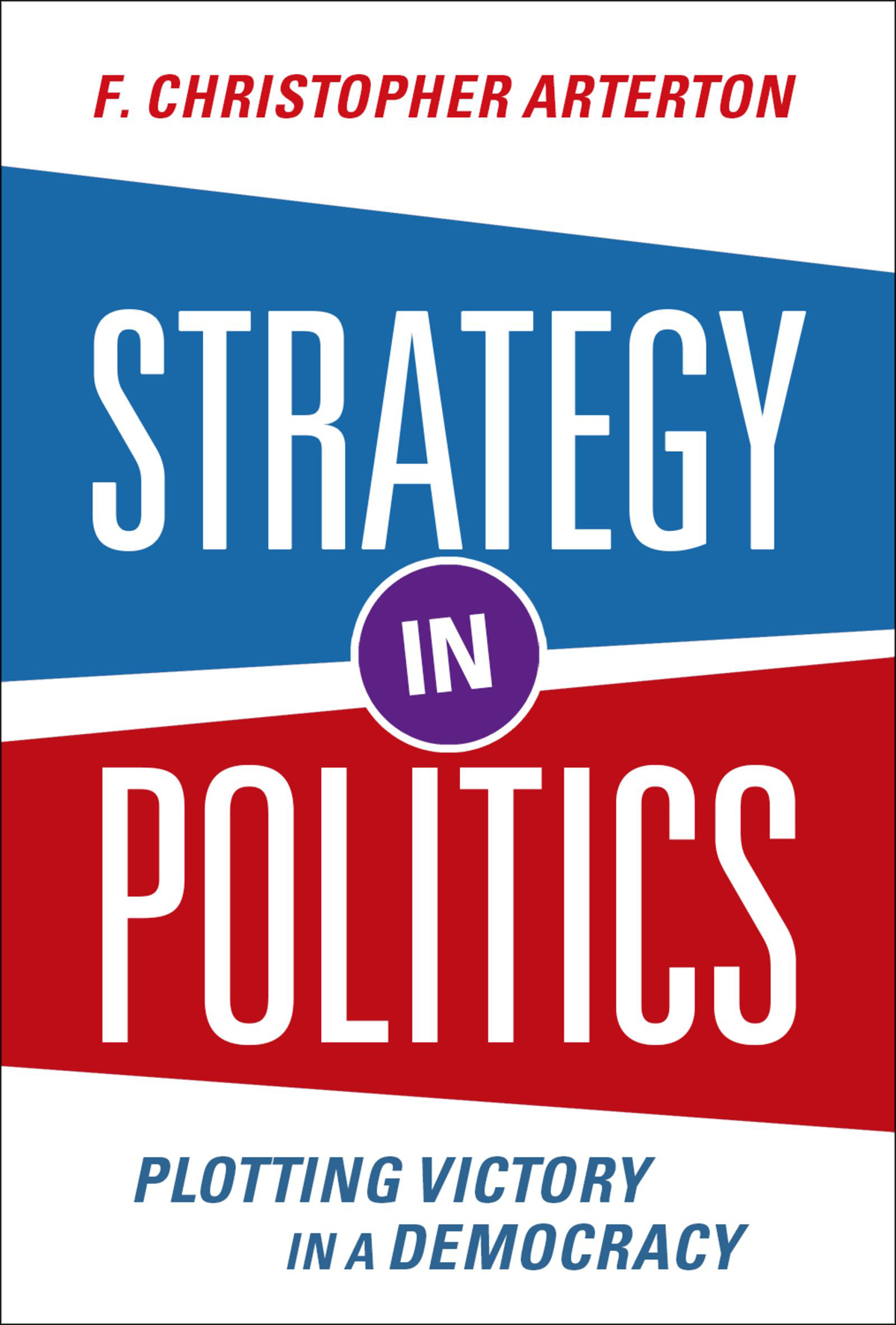 Strategy In Politics F Christopher Arterton