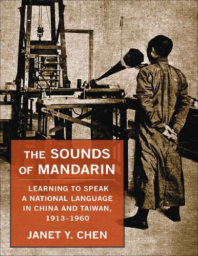 The Sounds Of Mandarin 1st Edition Janet Y Chen
