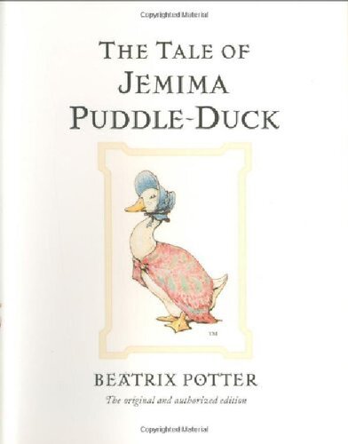 The Tale Of Jemima Puddleduck Peter Rabbit New Ed Beatrix Potter