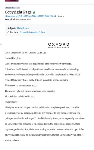 Oxford Studies In Epistemology Volume 7 Tamar Szab Gendler John Hawthorne