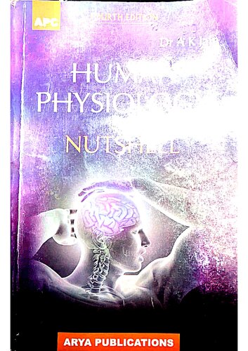 Human Physiology In Nutshell 4th Edition Dr Ak Jain