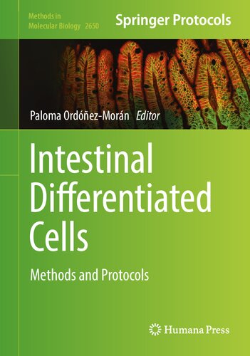 Intestinal Differentiated Cells Methods And Protocols Paloma Ordezmorn