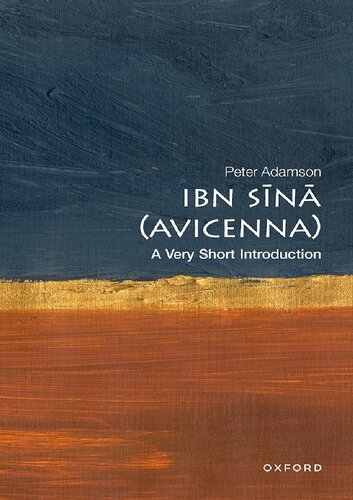 Ibn Sina A Very Short Introduction Peter Adamson