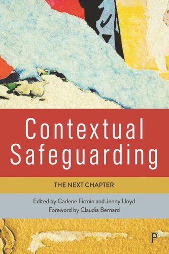 Contextual Safeguarding The Next Chapter Carlene Firmin Editor Jenny Lloyd Editor