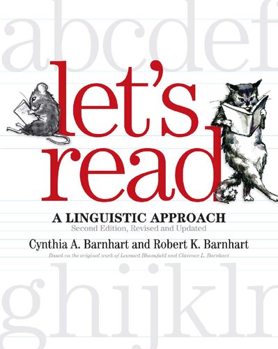 Lets Read A Linguistic Approach 2nd Edition Cynthia A Barnhart