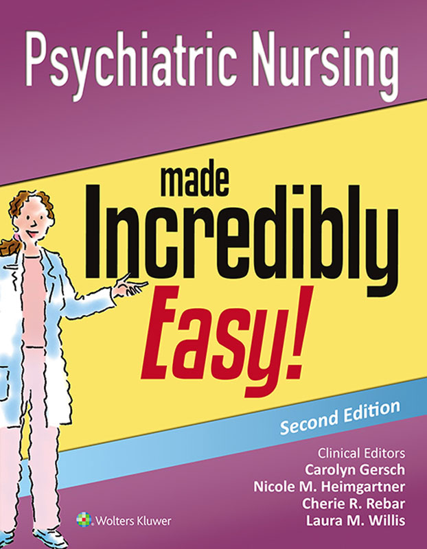 Psychiatric Nursing Made Incredibly Easy 2nd Edition Lippincott Williams Wilkins