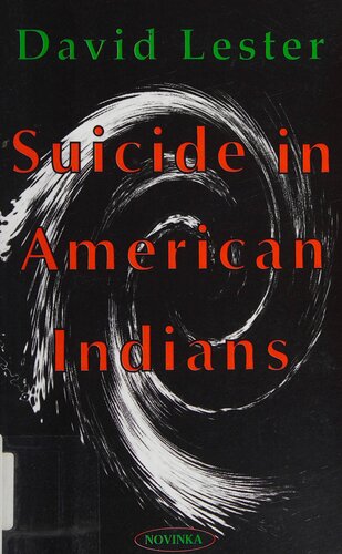 Suicide In American Indians David Lester