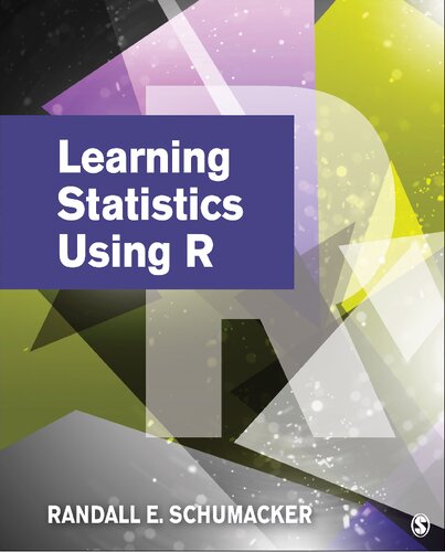 Learning Statistics Using R 1st Edition Randall E Schumacker