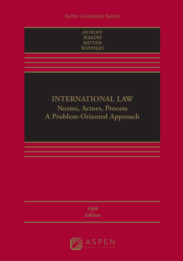 International Law Norms Actors Process A Problemoriented Approach 5th Edition Jeffrey Dunoff