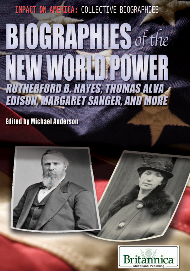Biographies Of The New World Power Michael Anderson
