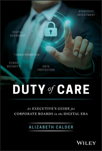 Duty Of Care Alizabeth Calder