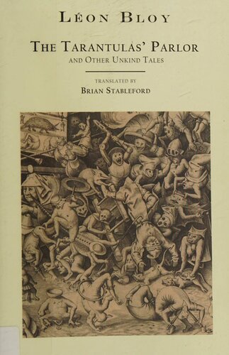 The Tarantulas Parlor 1st Edition Lon Bloy