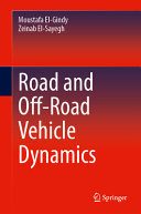 Road And Offroad Vehicle Dynamics Moustafa Elgindy Zeinab Elsayegh