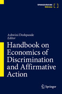 Handbook On Economics Of Discrimination And Affirmative Action Ashwini Deshpande