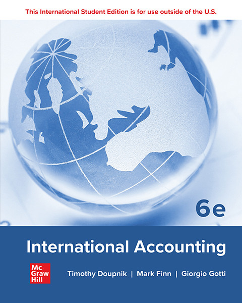 International Accounting 6th International Student Edition Timothy Doupnik