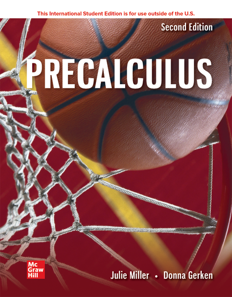 Precalculus 2nd Edition 2nd International Student Edition Julie Miller