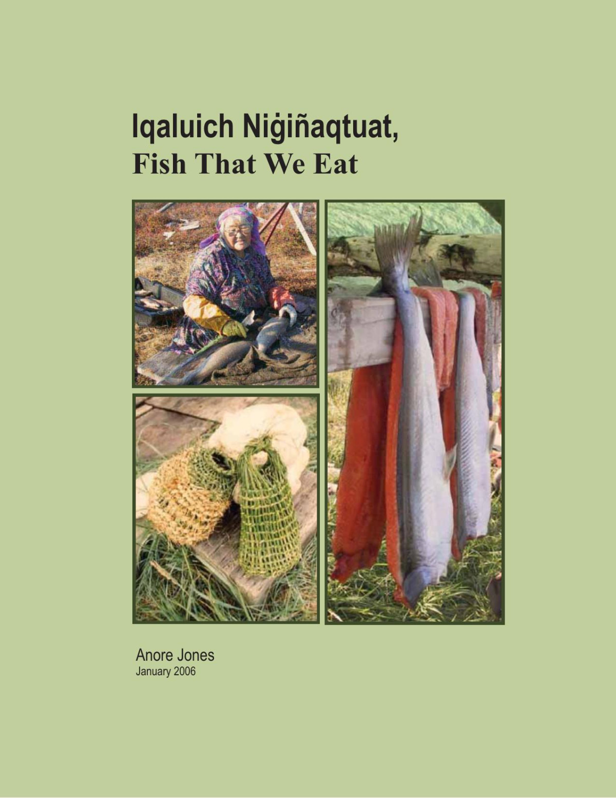 Iqaluich Niiaqtuat Fish That We Eat Anore Jones