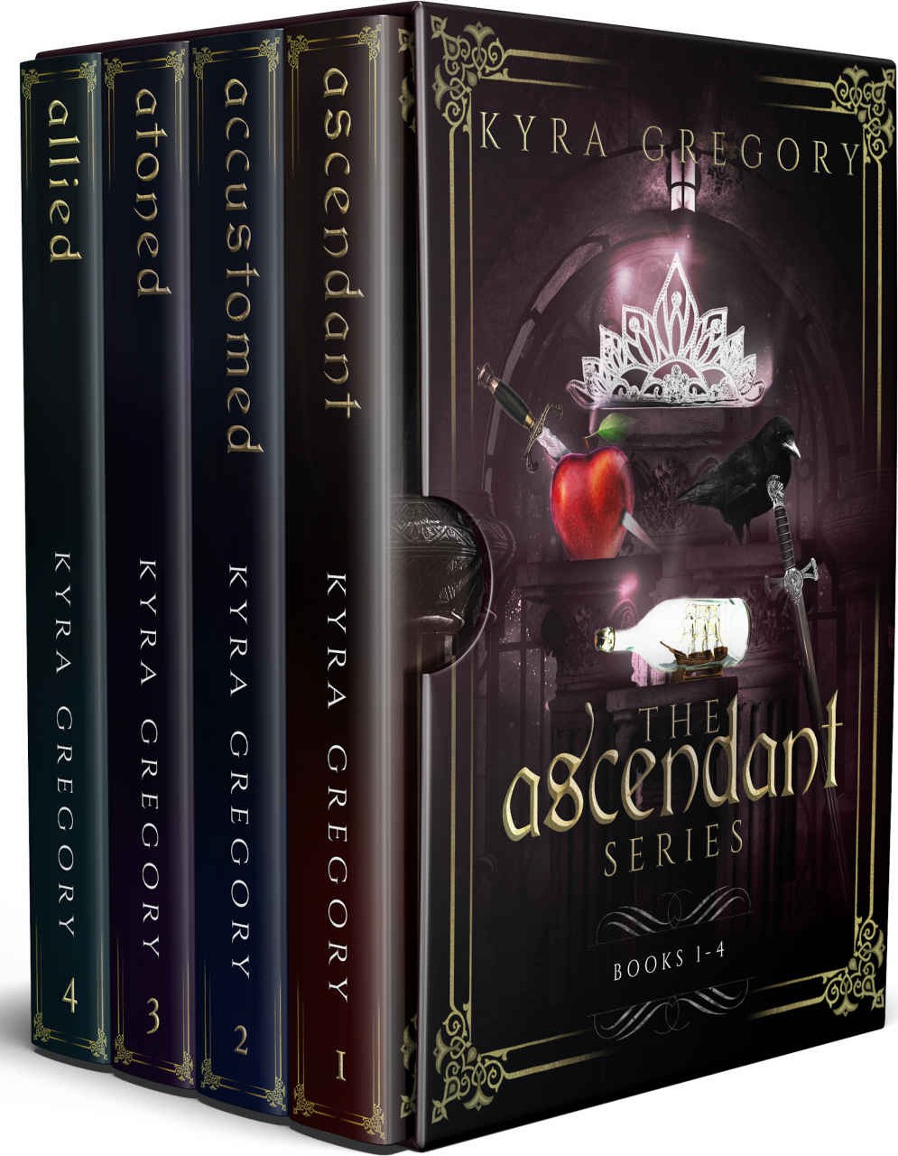 The Ascendant Series Boxed Set Books 1 4 Kyra Gregory