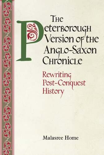The Peterborough Version Of The Anglosaxon Chronicle Malasree Home