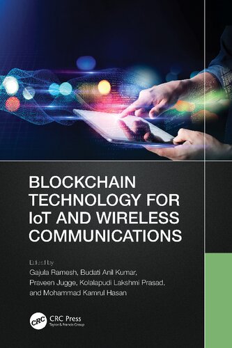 Blockchain Technology For Iot And Wireless Communications 1st Edition Gajula Ramesh