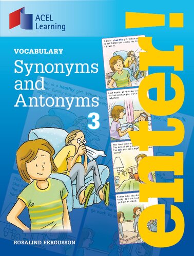Synonyms And Antonyms 3 Rosalind Fergusson