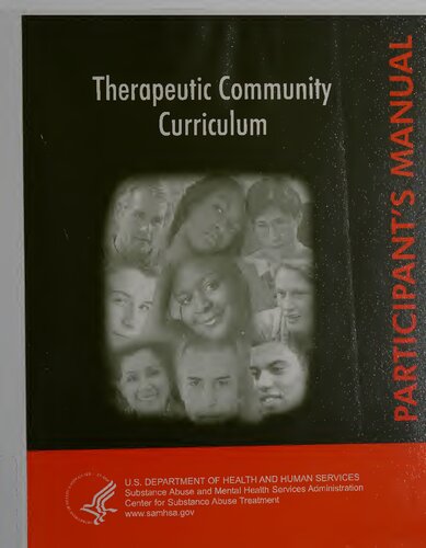Therapeutic Community Curriculum Participants Manual