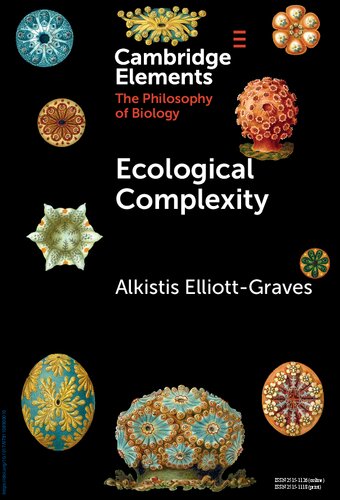 Ecological Complexity Alkistis Elliottgraves