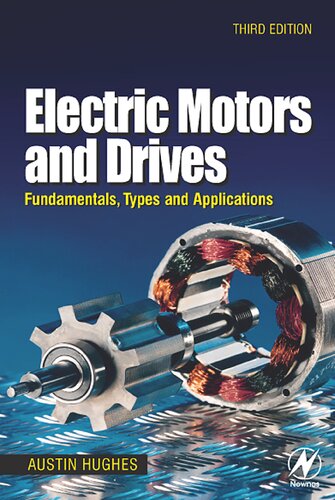 Electric Motors And Drives 3rd Edition Austin Hughes