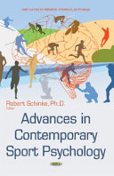 Advances In Contemporary Sport Psychology Robert Schinke