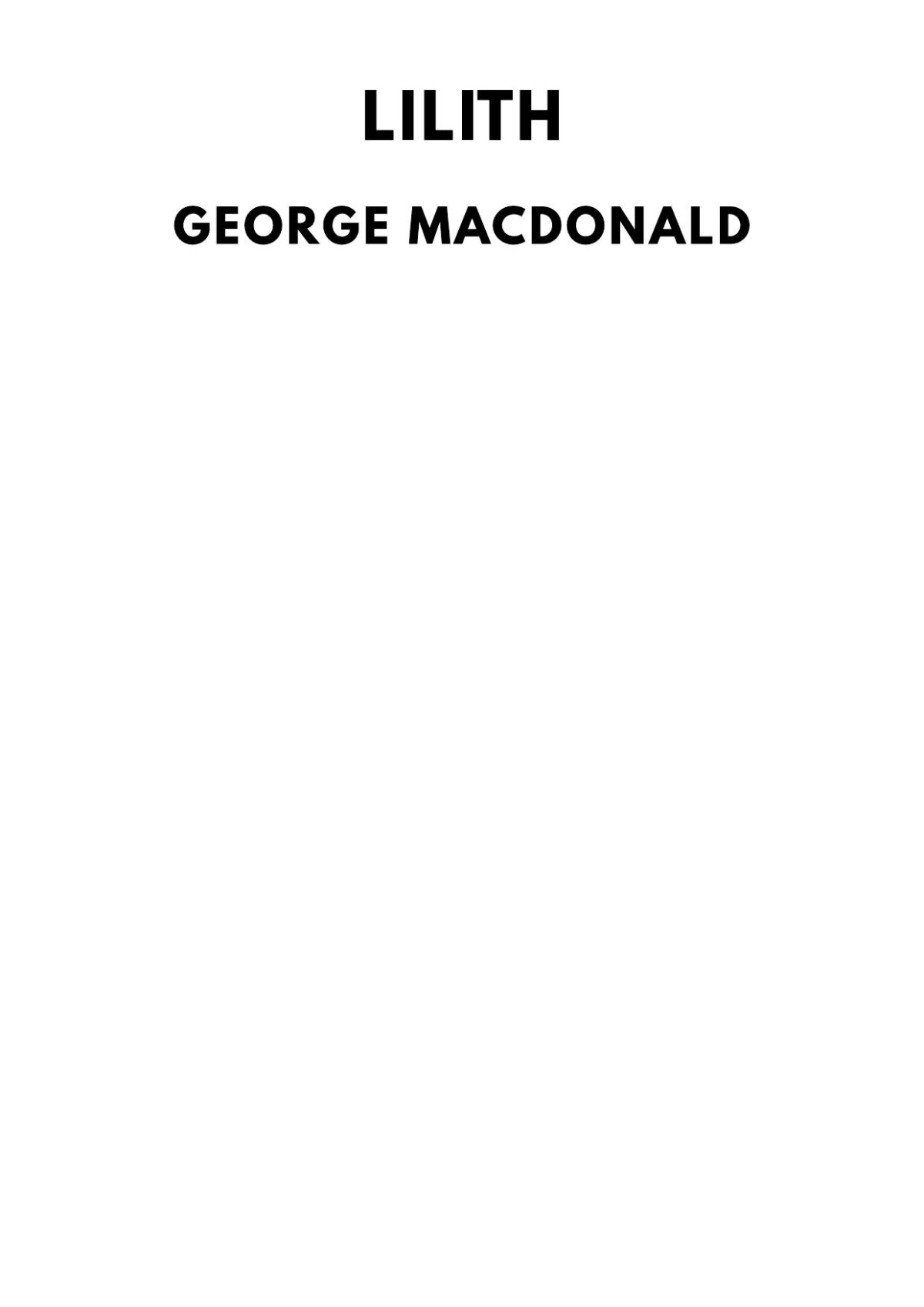 Lilith 1901d53 George Macdonald