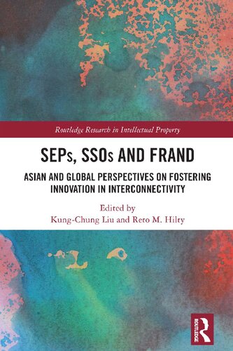 Seps Ssos And Frand 1st Edition Kungchung Liu Reto M Hilty