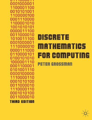 Discrete Mathematics For Computing 3rd Edition Peter Grossman