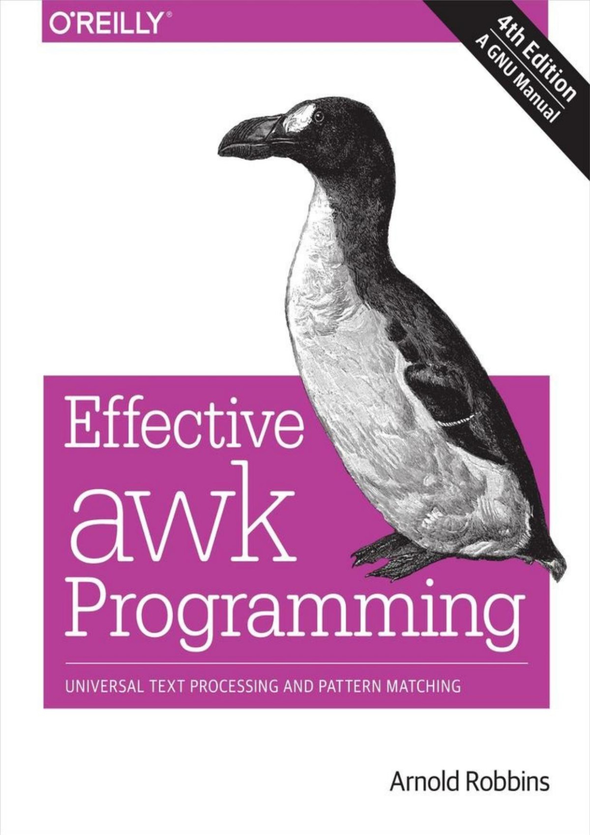 Effective Awk Programming Arnold Robbins
