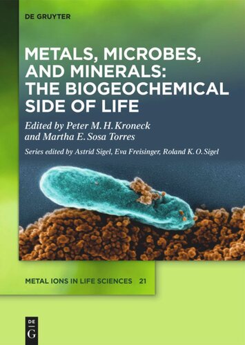 Metals Microbes And Minerals The Biogeochemical Side Of Life Peter M H Kroneck Editor Martha E Sosa Torres Editor
