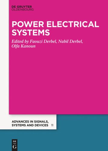 Power Systems Smart Energies Faouzi Derbel Editor