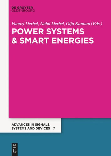 Band Power Electrical Systems Extended Papers 2017 Faouzi Derbel Editor Nabil Derbel Editor Olfa Kanoun Editor