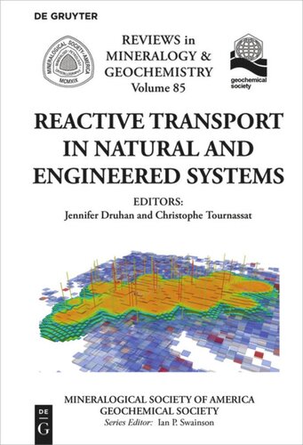 Reactive Transport In Natural And Engineered Systems Jennifer Druhan Editor Christophe Tournassat Editor Mineralogical Society Of America Editor