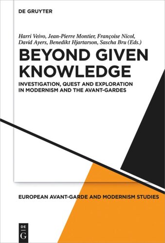 Beyond Given Knowledge Harri Veivo Jeanpierre Montier Franoise Nicol